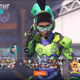 The hero selection screen of Overwatch 2 is divided into three columns.